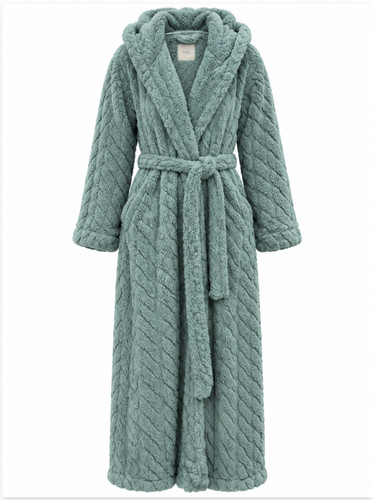 Jaquard smokey green long - jaquard,