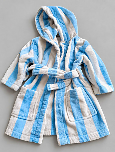 Hooded baby dressing gown - m&s,