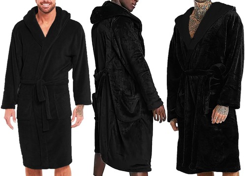 Large black soft fleece - large,