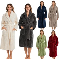 Fleece Bathrobe Sherpa Lined