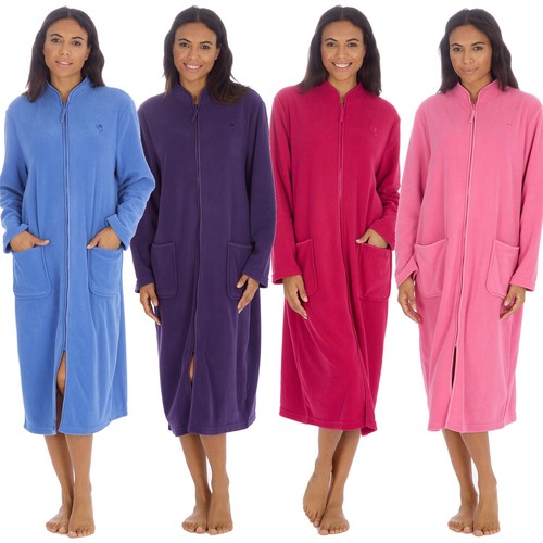 Ladies zip housecoat - ladies,