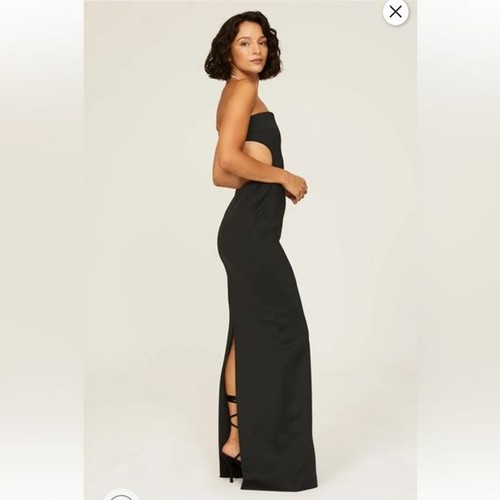 Chana gown black - gown, halo