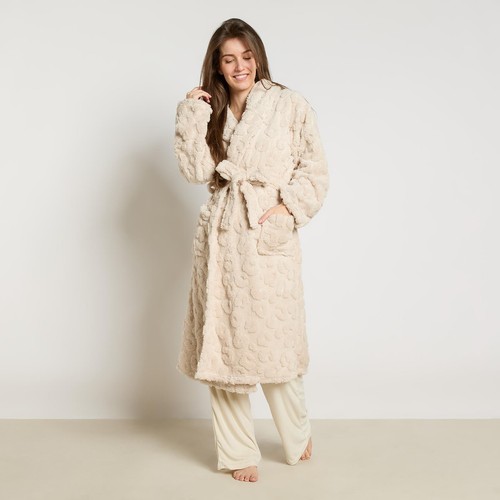 Ohs tufted dressing gown - tufted,
