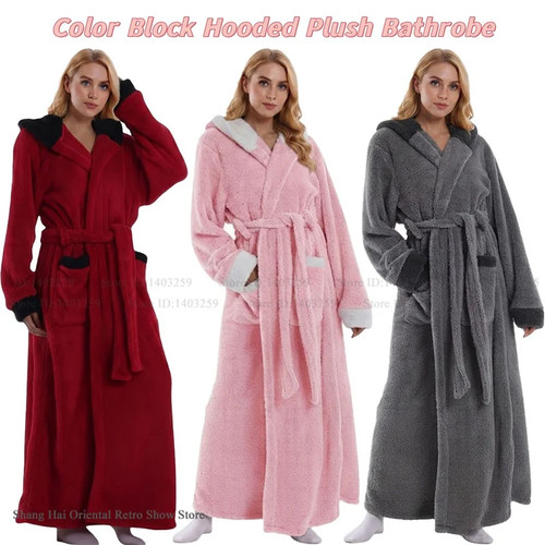 Winter new flannel - new, hooded