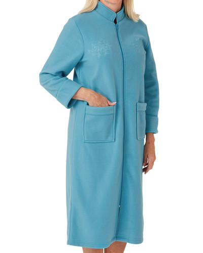 Womens polar fleece zip front - polar,