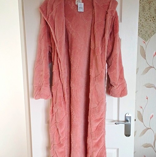 Womens dressing gown pink - gown/,