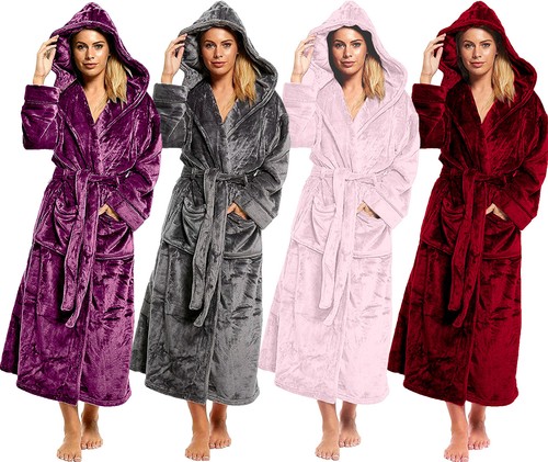 Ladies dressing gown long - gown,