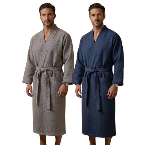 Mens bath robe lightweight - bath,
