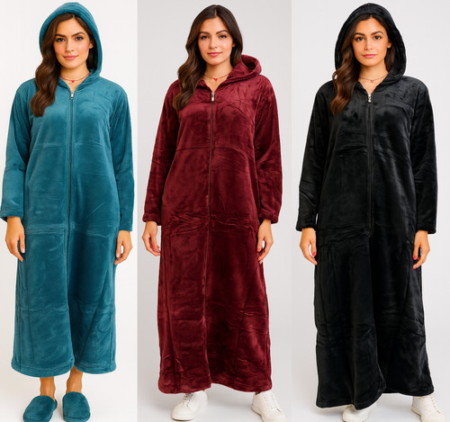 Long hooded thick - thick, ladies