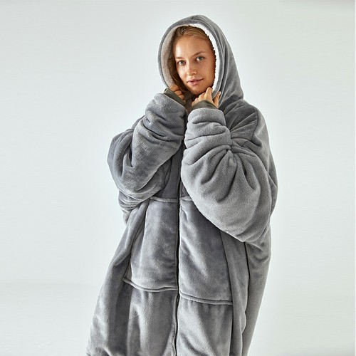 Oversized zip hoodie - oversized, up