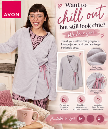 Avon womens pink fleece - avon,