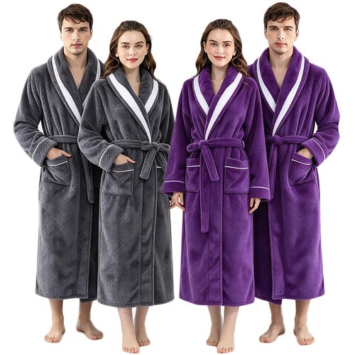 Luxury men women thick bath - women,