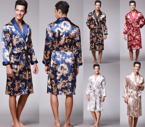 Mens satin silk pajamas - mens,