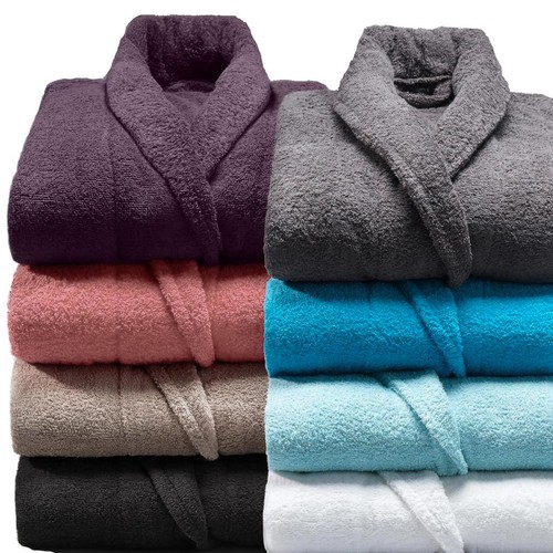 Unisex bathrobe cotton - cotton, terry
