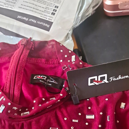 Fashion burgundy rhinestone - qq,