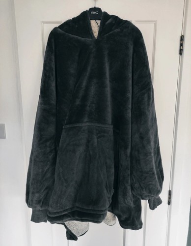 Grey oodie oversized hoodie - grey,