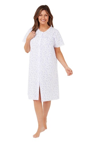 Dressing gown ladies button - ladies,