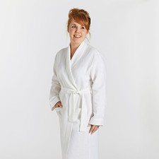 Luxury Linen Bathrobe /