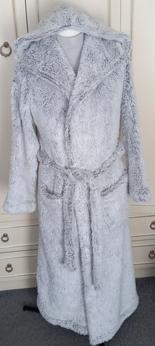 Women grey fluffy - m&s,