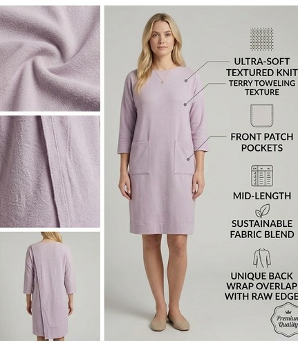 House bath lilac towelling - bath,