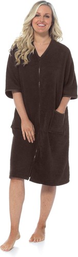 Ladies terry towelling - ladies, zip
