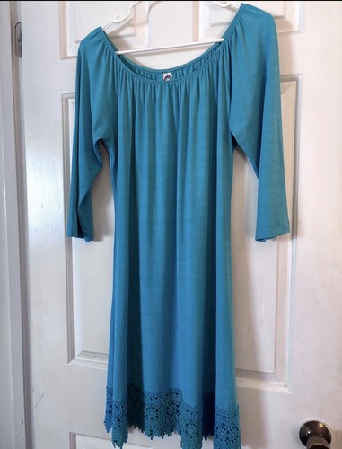 Gypsy blue off shoulder - blue, off-shoulder