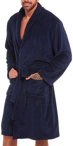 Adults navy fleece - navy, dressing
