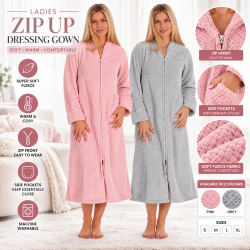Ladies zip dressing - zip, up