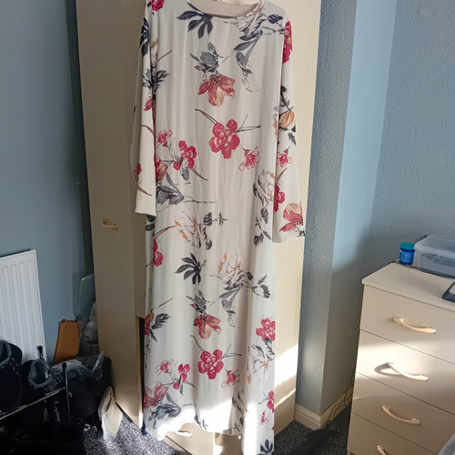 Women floral chiffon - women’s, maxi