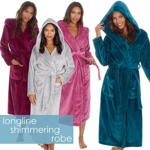 Ladies long length hooded - long,